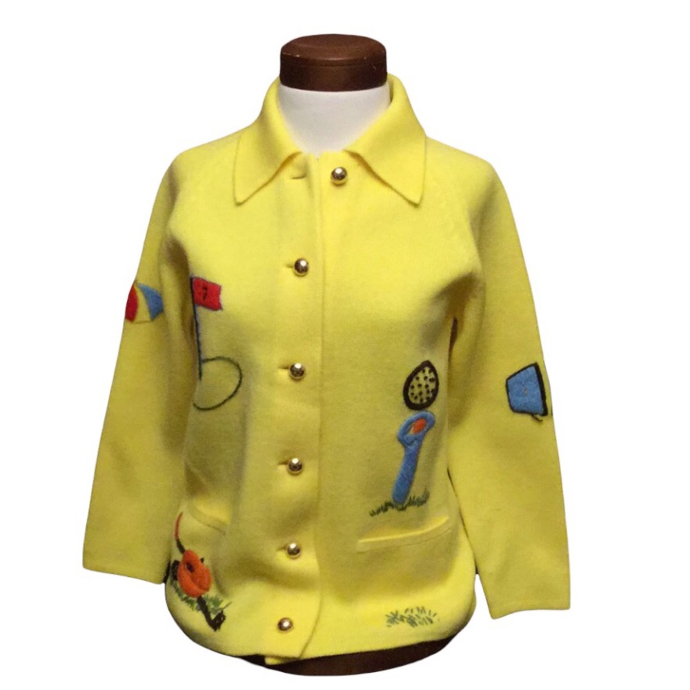 Vintage women’s golf sweater Andreno Argenti S